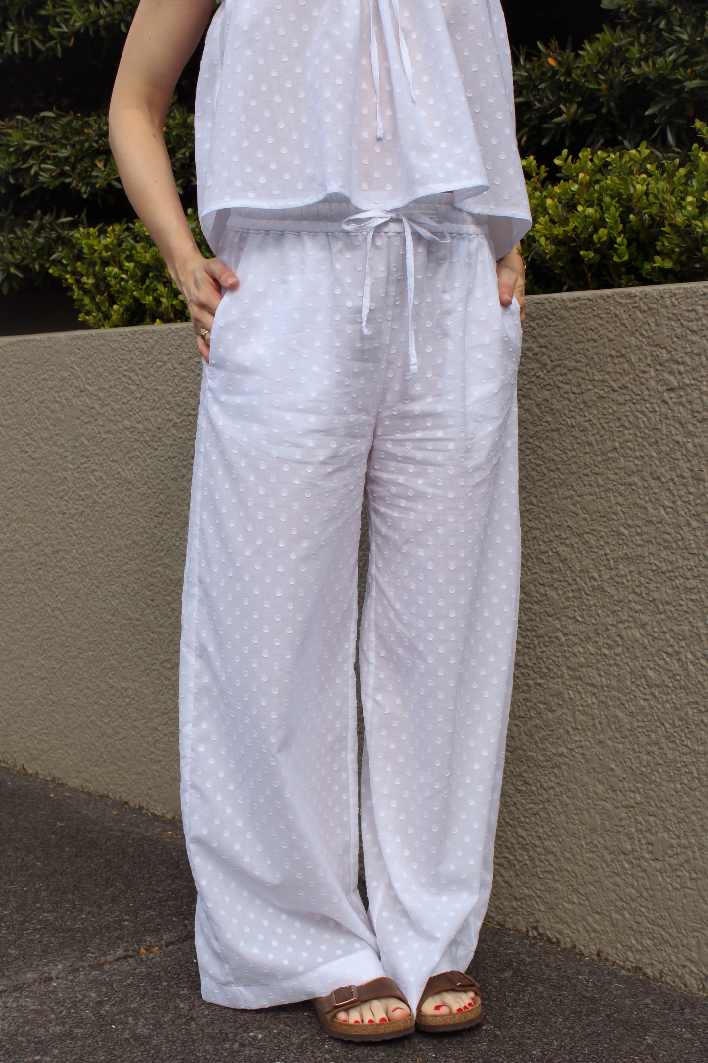 Spritz Trouser | Snow White Dot