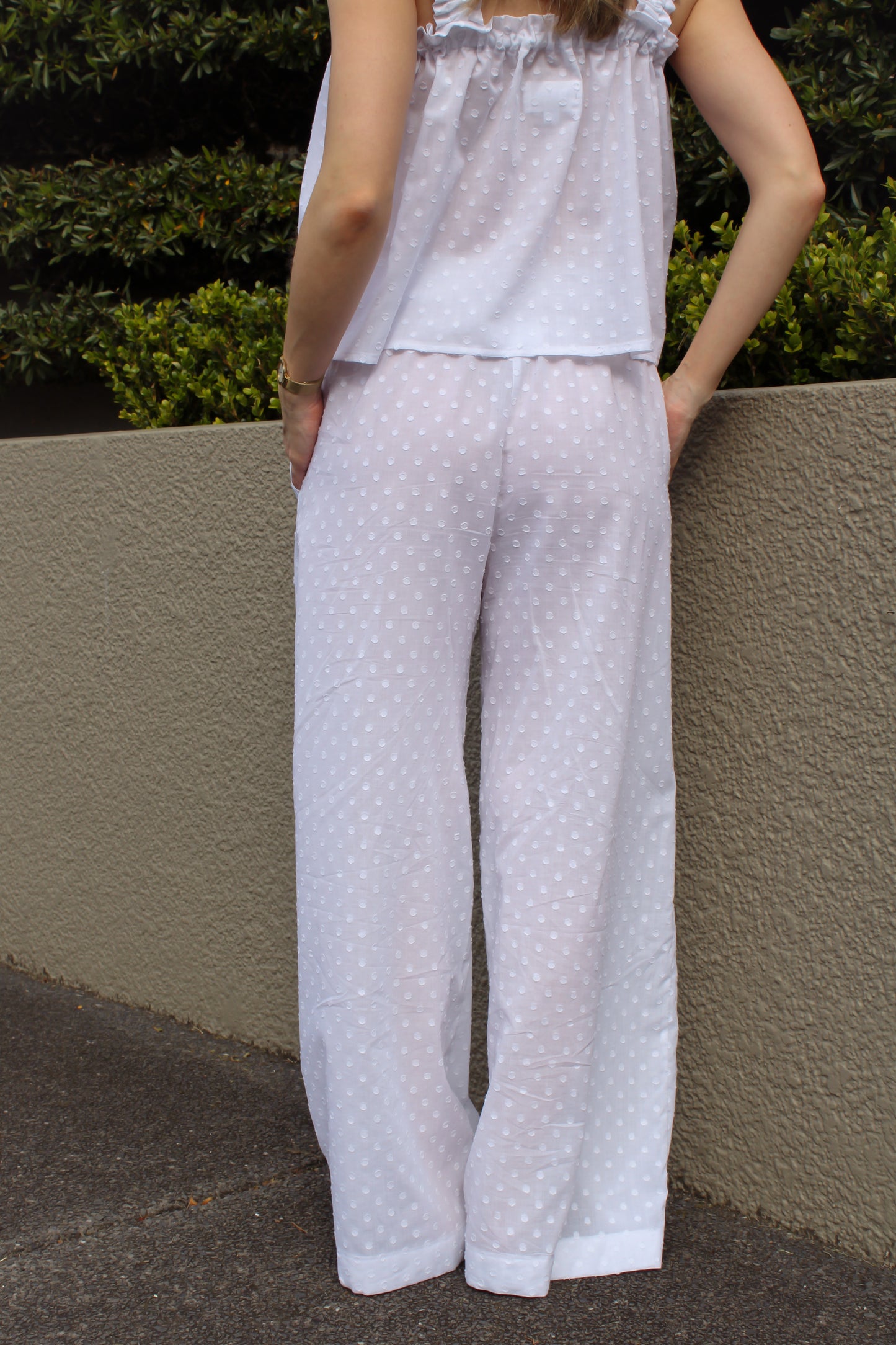 Spritz Trouser | Snow White Dot