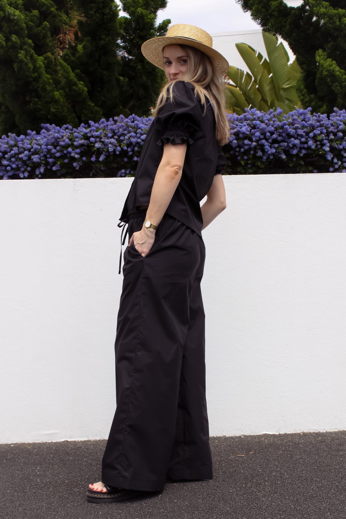 Spritz Trouser | Raven Black