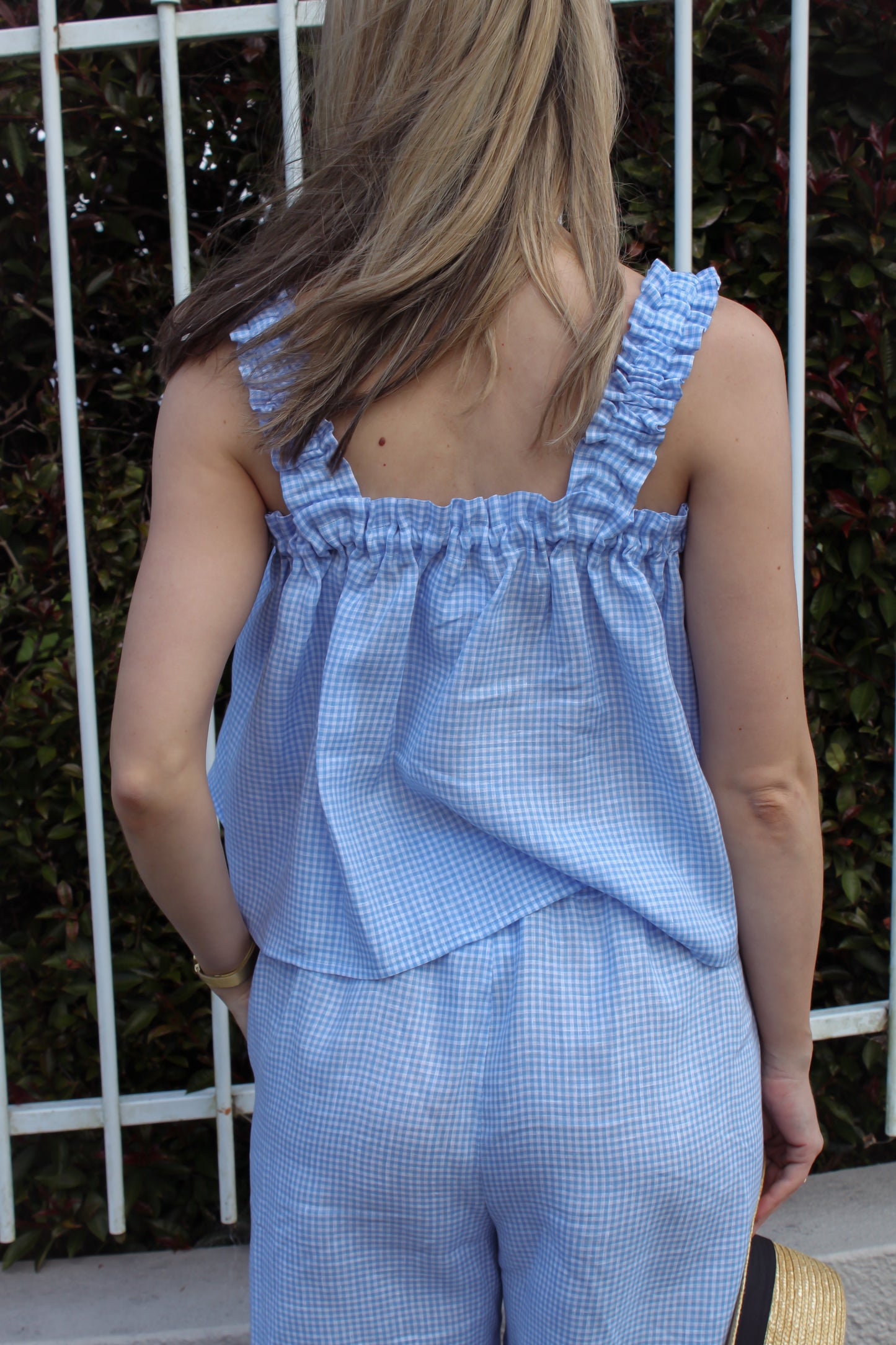 Spritz Cami | Cornflower Gingham