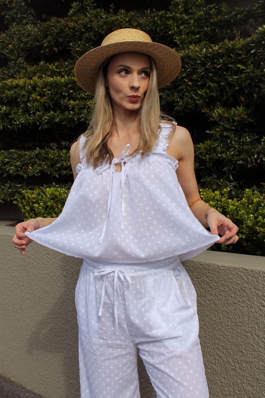Spritz Cami | Snow White Dot