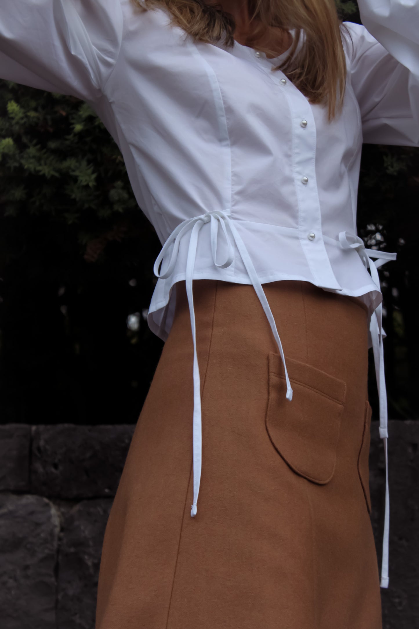 Playground Mini Skirt | Milk Chocolate